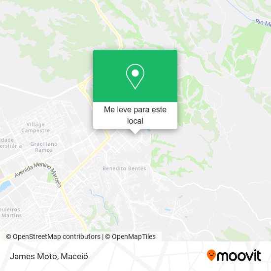 James Moto mapa