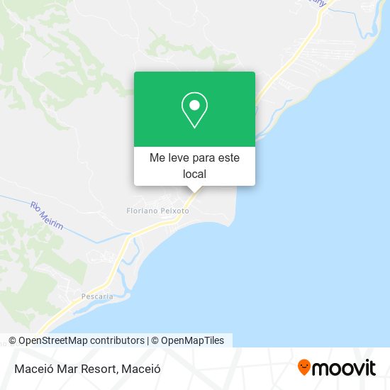 Maceió Mar Resort mapa