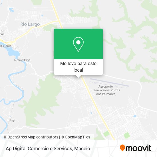 Ap Digital Comercio e Servicos mapa