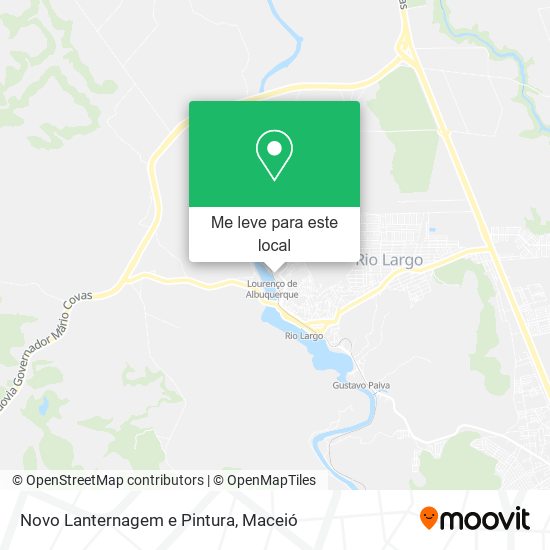 Novo Lanternagem e Pintura mapa
