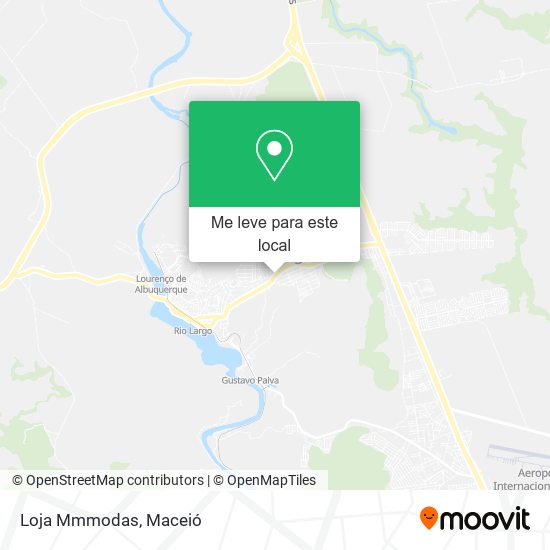 Loja Mmmodas mapa