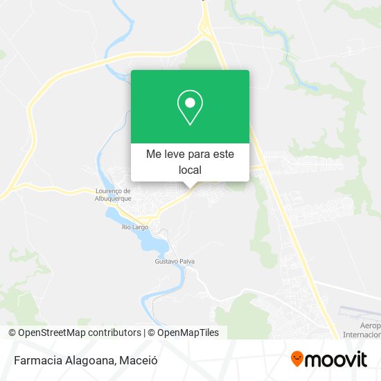 Farmacia Alagoana mapa