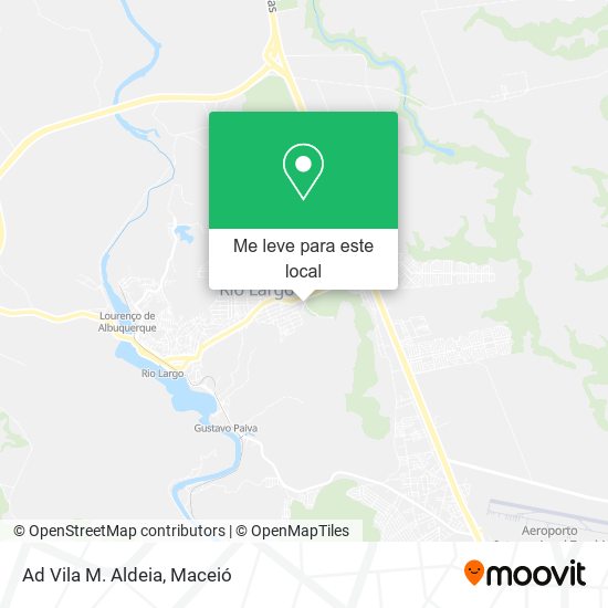 Ad Vila M. Aldeia mapa