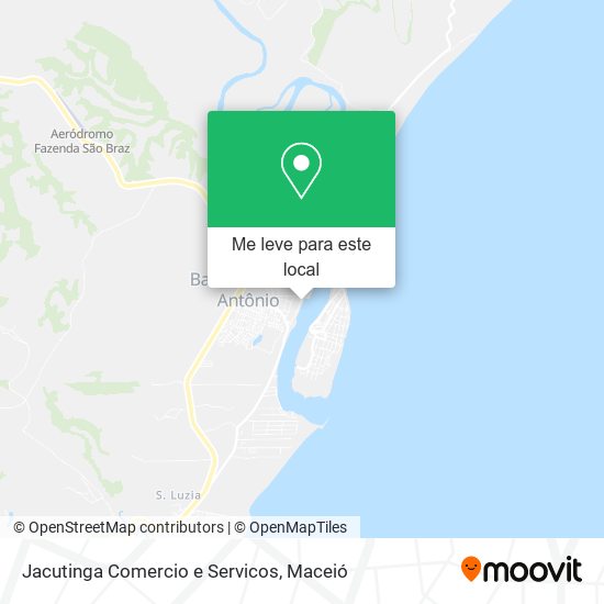Jacutinga Comercio e Servicos mapa