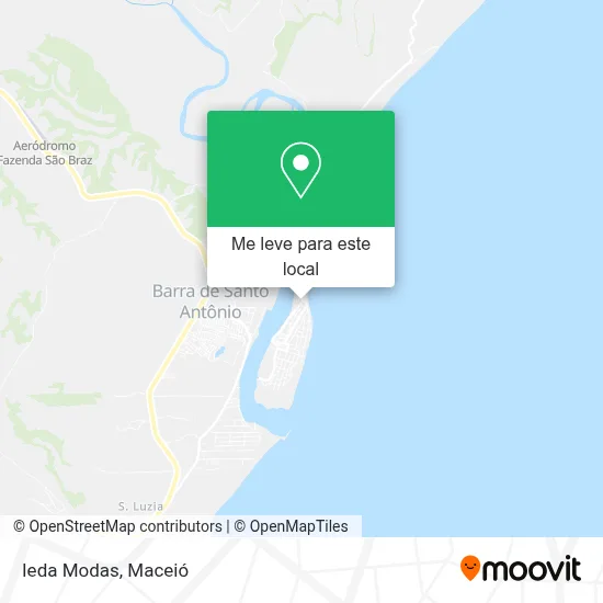 Ieda Modas mapa