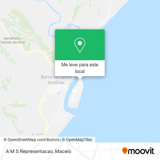 A M S Representacao mapa
