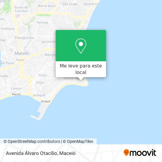 Avenida Álvaro Otacílio mapa