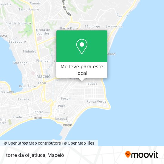 torre da oi jatiuca mapa