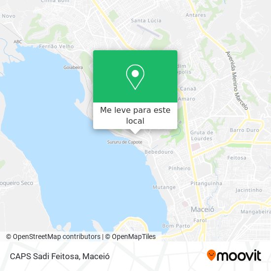 CAPS Sadi Feitosa mapa