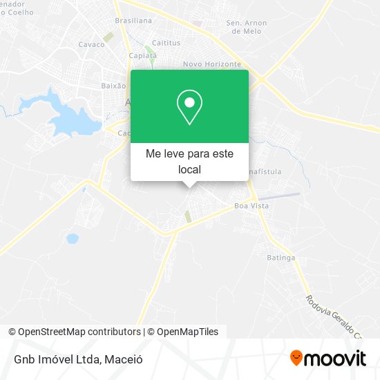 Gnb Imóvel Ltda mapa