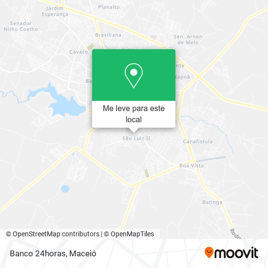 Banco 24horas mapa