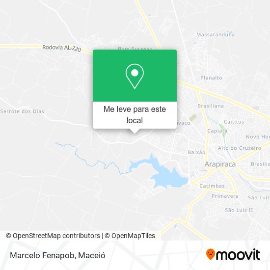 Marcelo Fenapob mapa