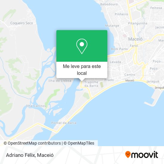 Adriano Félix mapa