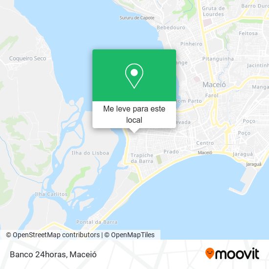 Banco 24horas mapa