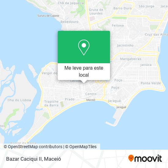 Bazar Caciqui II mapa