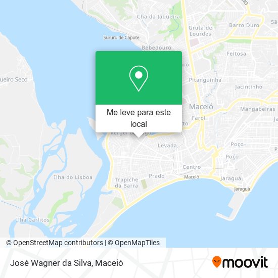 José Wagner da Silva mapa