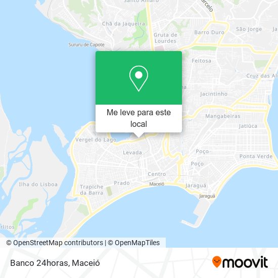 Banco 24horas mapa