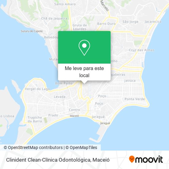 Clinident Clean-Clínica Odontológica mapa