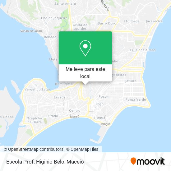 Escola Prof. Higinio Belo mapa
