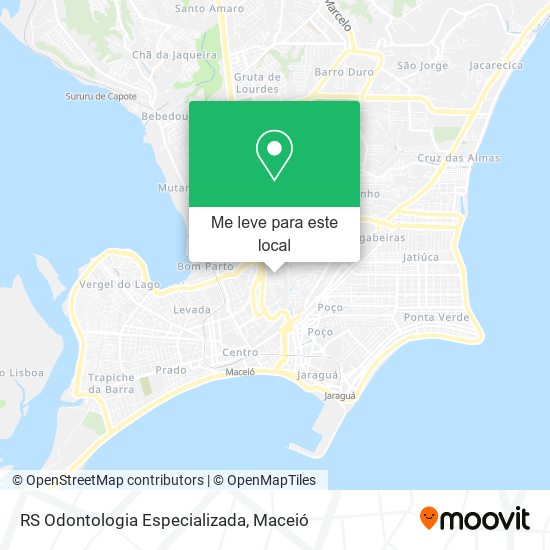 RS Odontologia Especializada mapa