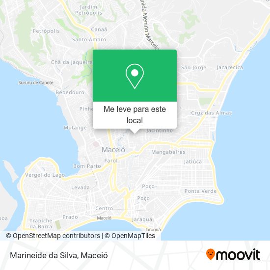Marineide da Silva mapa