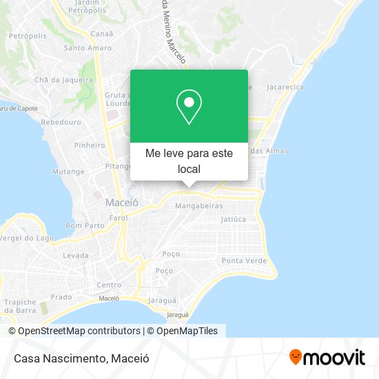 Casa Nascimento mapa