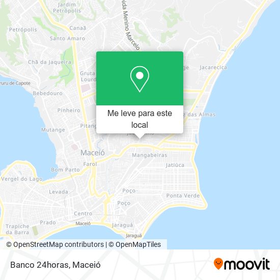 Banco 24horas mapa