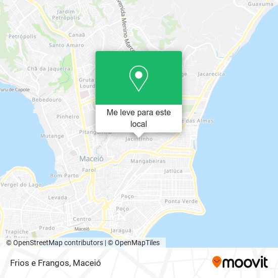 Frios e Frangos mapa