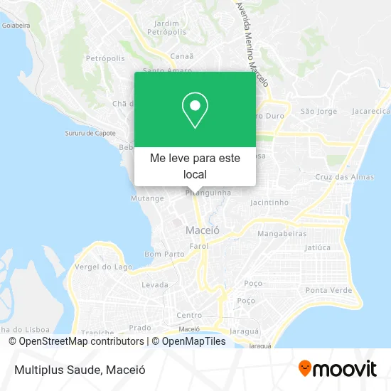 Multiplus Saude mapa