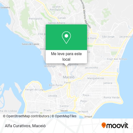 Alfa Curativos mapa
