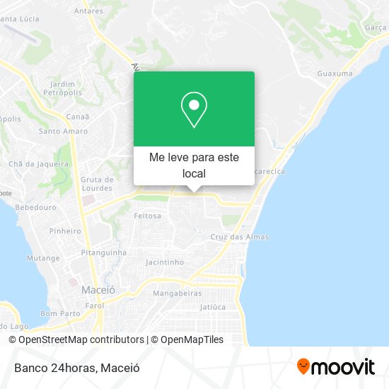 Banco 24horas mapa