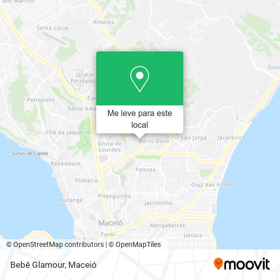 Bebê Glamour mapa