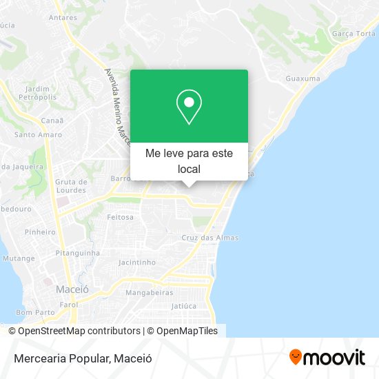 Mercearia Popular mapa