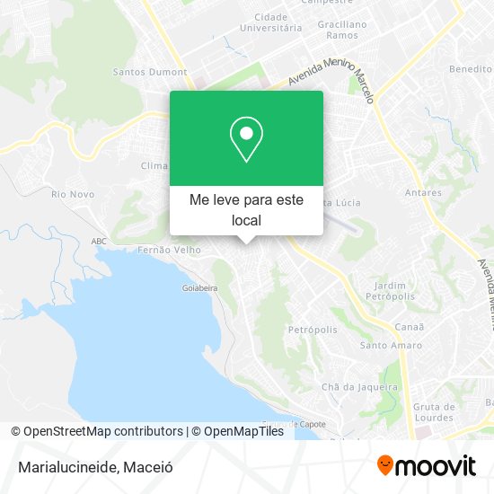 Marialucineide mapa