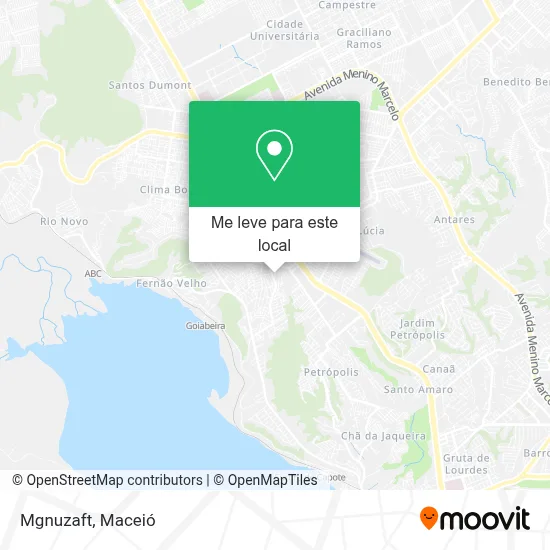 Mgnuzaft mapa