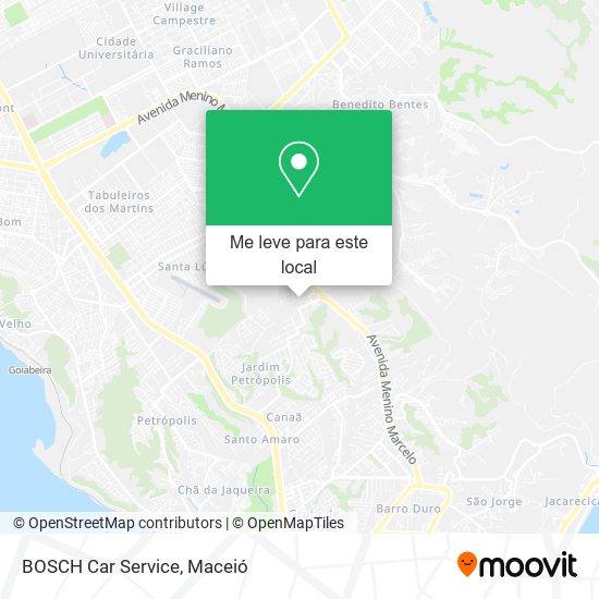 BOSCH Car Service mapa