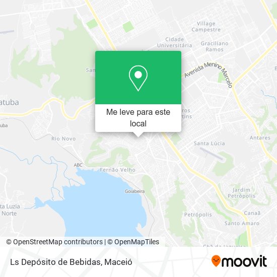 Ls Depósito de Bebidas mapa