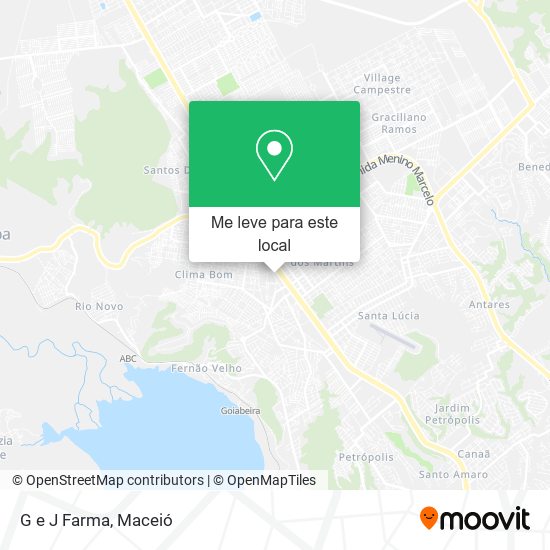 G e J Farma mapa