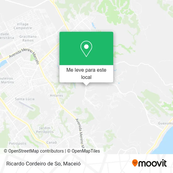 Ricardo Cordeiro de So mapa
