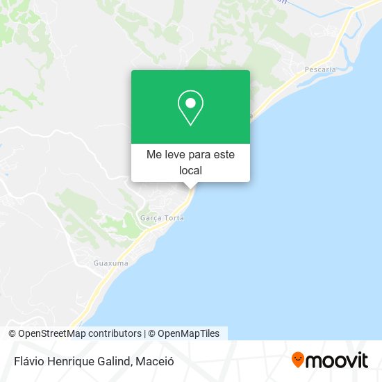 Flávio Henrique Galind mapa