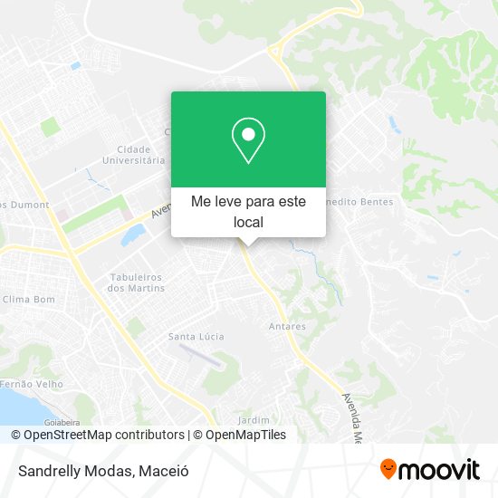 Sandrelly Modas mapa