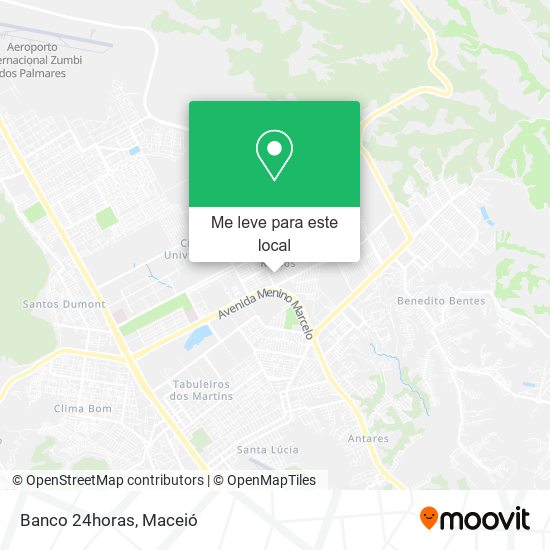 Banco 24horas mapa