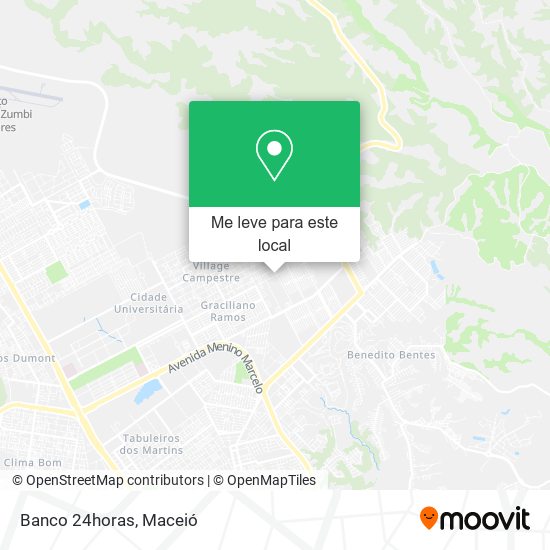 Banco 24horas mapa