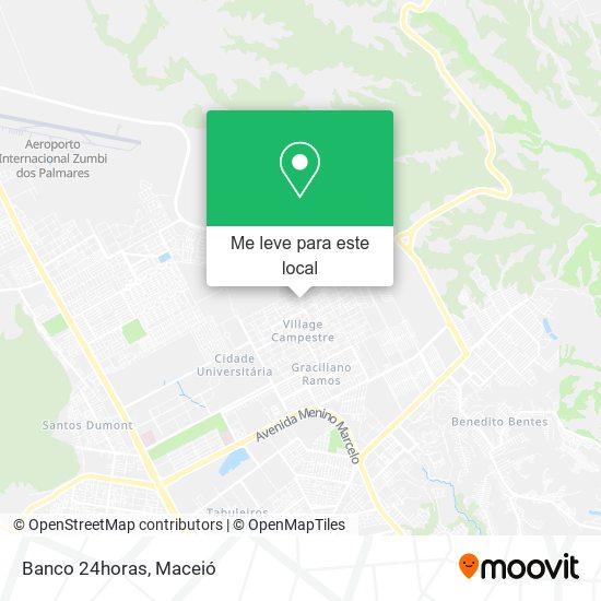 Banco 24horas mapa