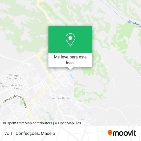 A. T . Confecções mapa