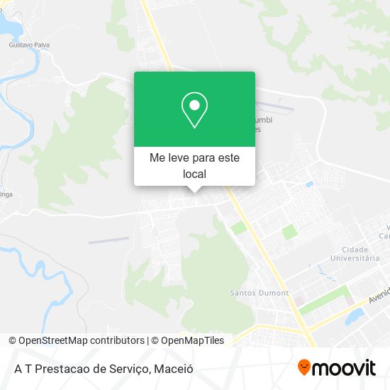 A T Prestacao de Serviço mapa