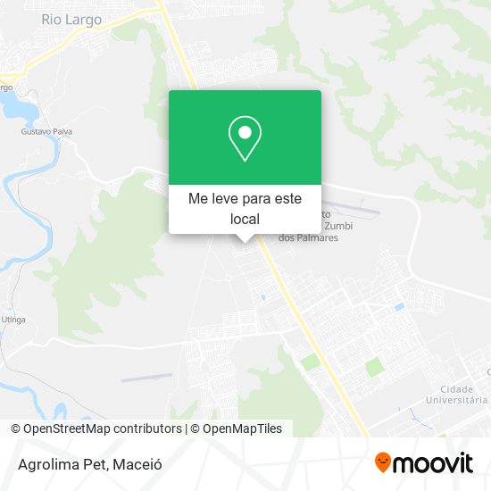 Agrolima Pet mapa