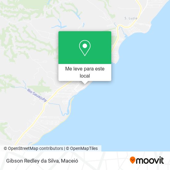 Gibson Redley da Silva mapa