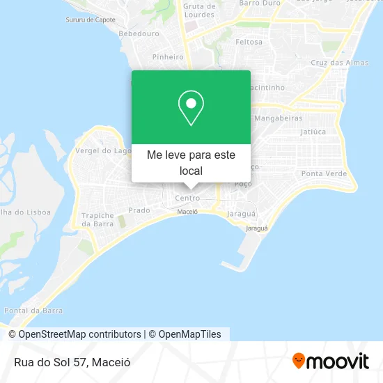 Rua do Sol 57 mapa