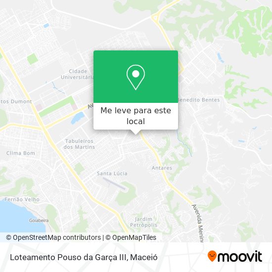 Loteamento Pouso da Garça III mapa